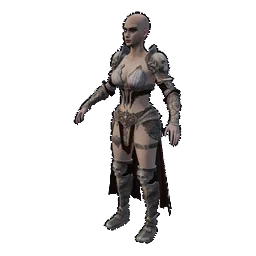Windwarden Carapace Armor, Ausrüstung, 3D-Modell aus Epitome