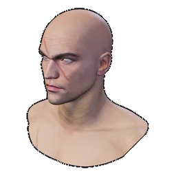 WarriorM FaceMesh, Träger, 3D-Modell aus Epitome