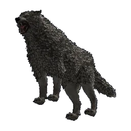 Wolf (graue Variante), Kreatur, 3D-Modell aus Epitome