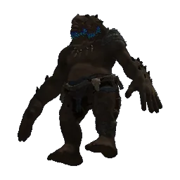 2-Headed Troll (Orange/geruestete Variante), Kreatur, 3D-Modell aus Epitome