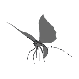 Alien Butterfly, Kreatur, 3D-Modell aus Epitome