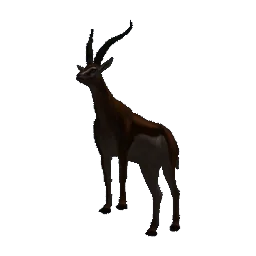 Gazelle, Kreatur, 3D-Modell aus Epitome